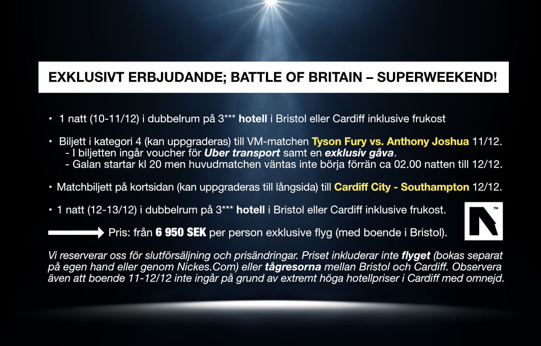 Battle of Britain - exklusivt erbjudande