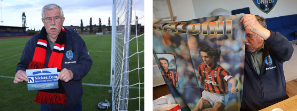 Uffe från Staffanstorp har sett 15 Milano-derbyn på San Siro