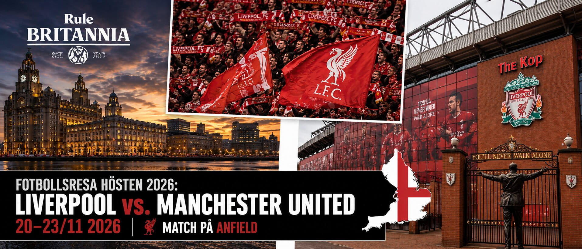 Fotbollsresa: Liverpool – Man United med Rule Britannia | Nickes.com