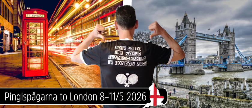 pingisresan till London